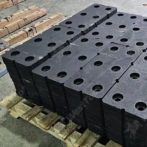 NCA微米熔瓷合金衬板适配强冲击工况的核心优势