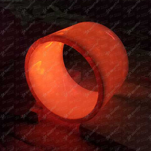 连续冷热循环 100 次后，碳化硅陶瓷耐磨管道是否开裂？