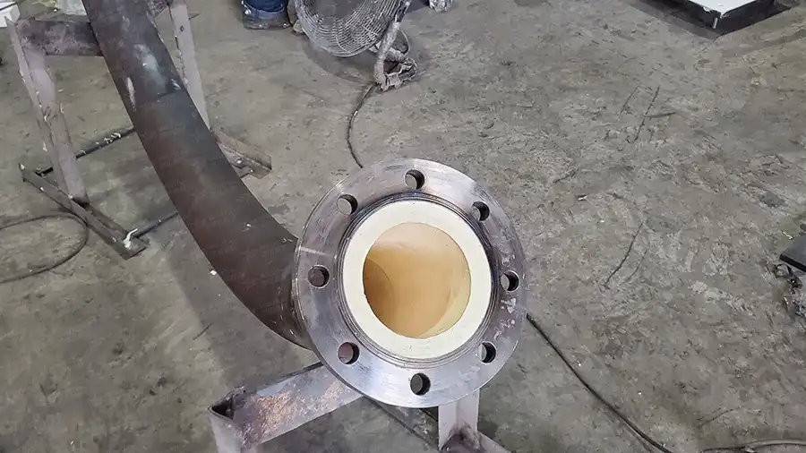 陶瓷环耐磨管道